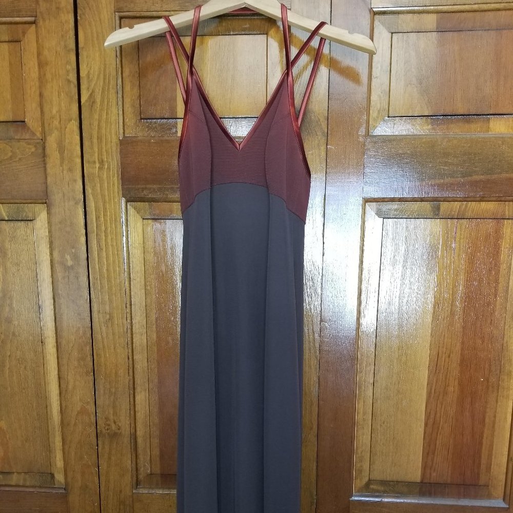 Chic Long Brown Gown